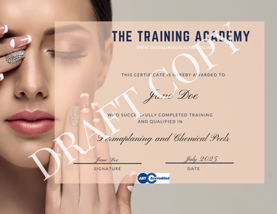 Custom Certificate Design for Beauty Professionals | Editable & Printable