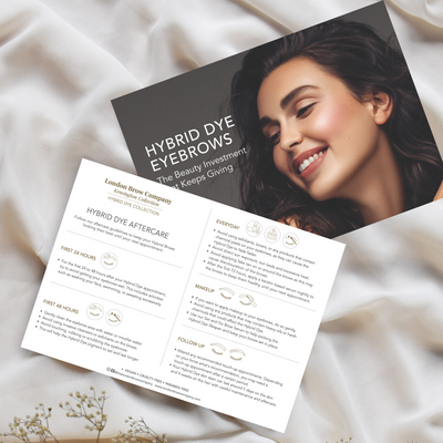 Hybrid Dye Marketing Leaflets & Aftercare Cards x 20