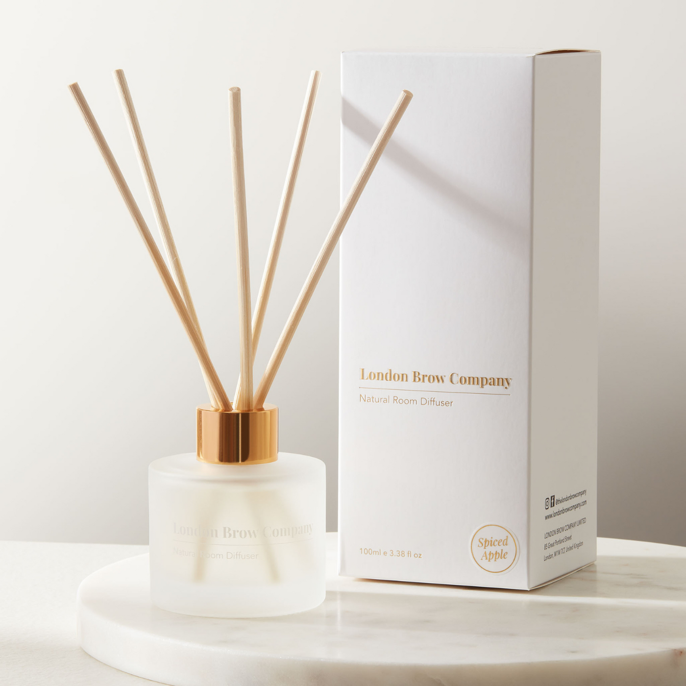 London Brow Co. Natural Reed Diffuser – 100ml