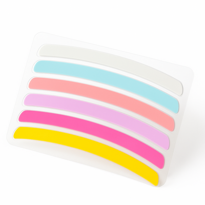 Rainbow Lash Lift Ribbons – 6 Colours Per Strip