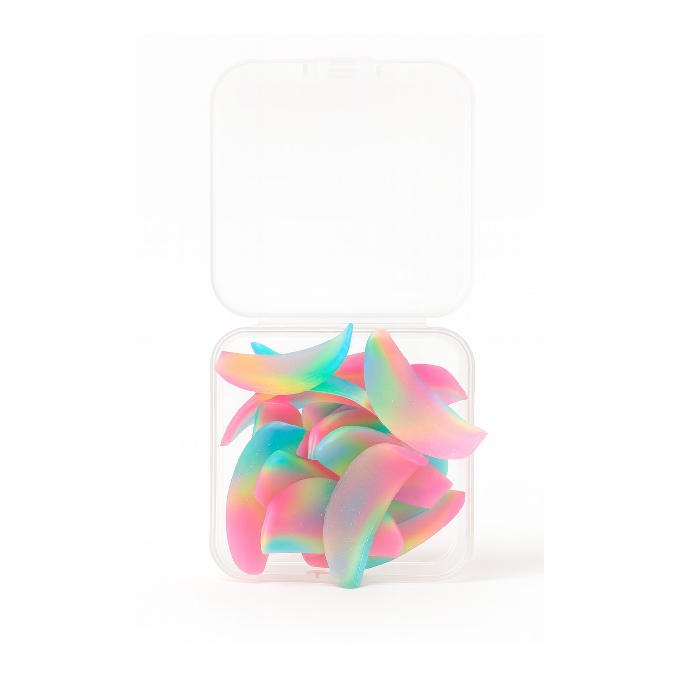 Rainbow Adhesive-Free Lash Lift Shields – Multi-Size Pack