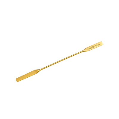 London Brow Gold Mixing Tool – Smooth or Grip Handle Reusable & Sanitisable