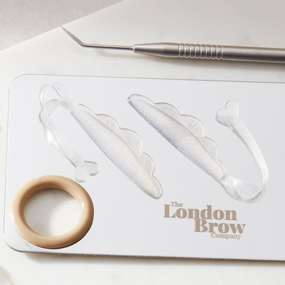 2-in-1 Adhesive-Free Lash Lift Shields with Ribbon Attached - 5 Pairs