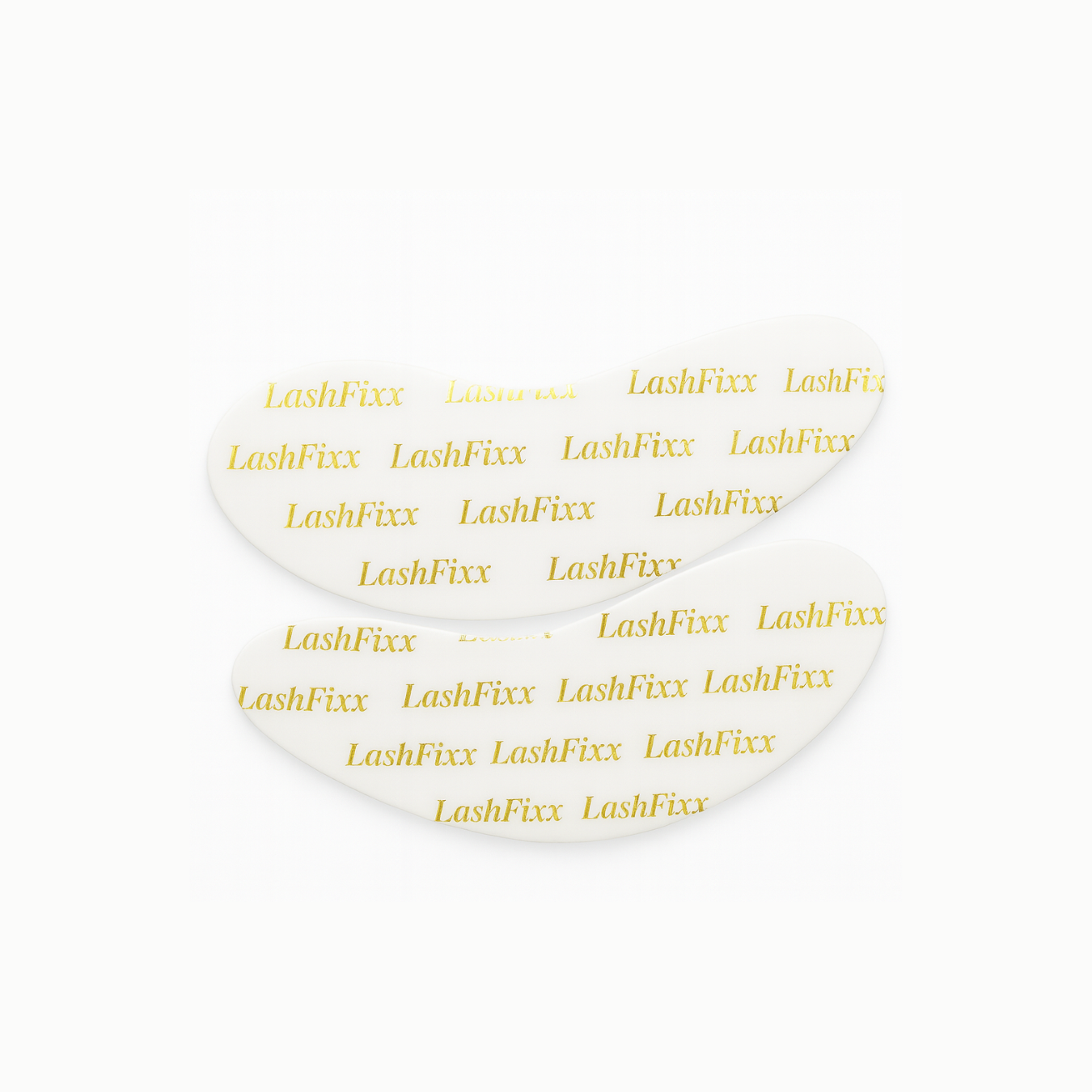 LashFixx Reusable Under Eye Pads – Black & White or Gold & White