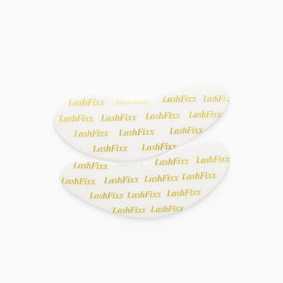 LashFixx Reusable Under Eye Pads – Black & White or Gold & White