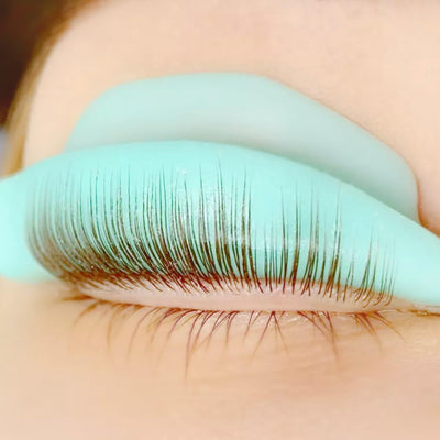 Adhesive free lash lifting shields - Mint Green - The London Brow Company