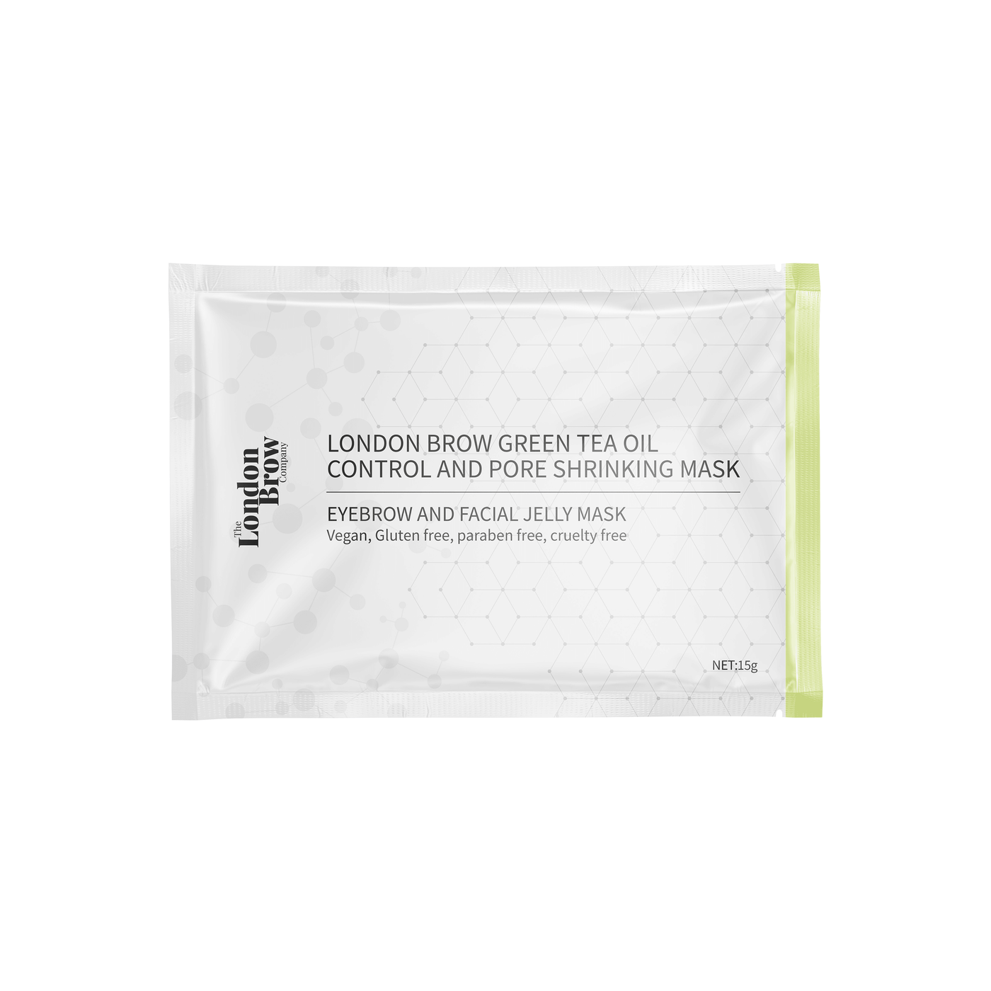 Hydro Jelly Brow and Face Mask - Green Tea - The London Brow Company