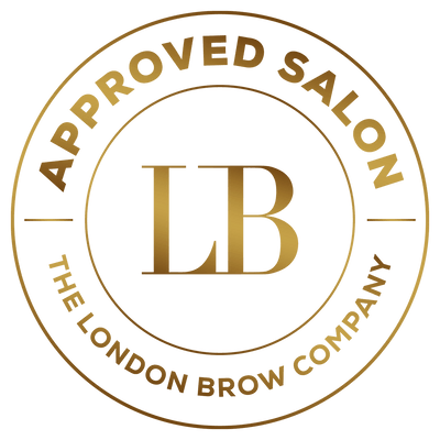 London Brow Approved Salon Official Logo Watermark - The London Brow Company