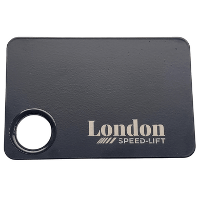 London Speed-Lift Black Flat Mixing Palette - The London Brow Company