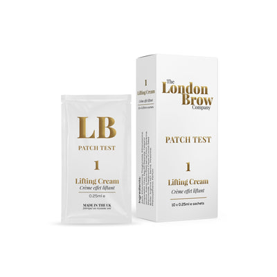 Patch Test Sachets with Client Patch Test Cards - Brow Lamination - The London Brow Company