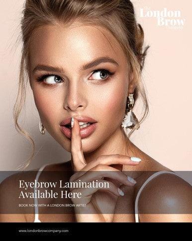 Salon Display Poster - A - The London Brow Company